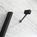Corner shower cabin RADAWAY Essenza New Black KDD