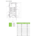 Water heater (standing) for heat pump DRAŽICE OKC 750 NTR/HP, 105513051