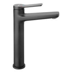 Ferro Stratos Black 234 mm sink mixer, BSC2LBL