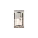 Square shower cabin HÜPPE Black Edition Classics 2 (900 x 900 mm), H-2000 mm
