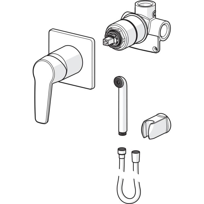 Bidetta shower sets ORAS Saga, 3993