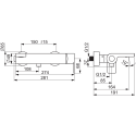 ORAS Stela bath-shower mixer, 4840U
