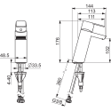 ORAS Stela basin mixer, 4810F
