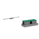Dušikaldemiku komplektid HANSGROHE RainDrain Flex + uBox