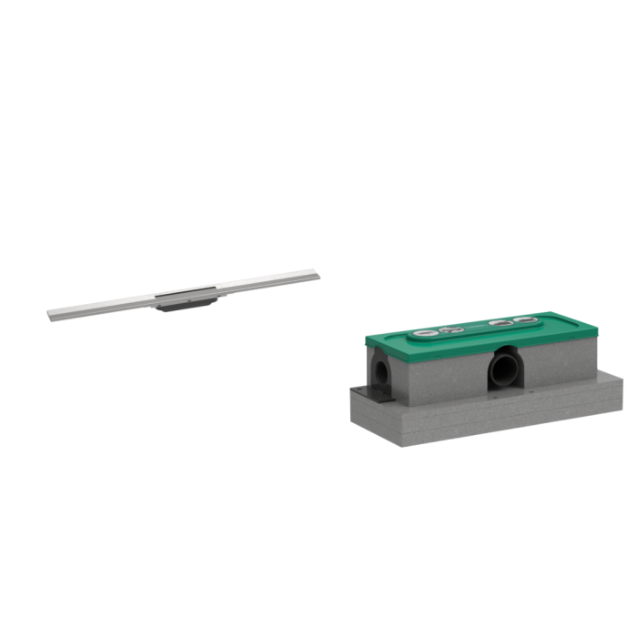Shower drain sets HANSGROHE RainDrain Flex + uBox