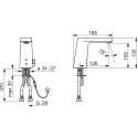 Contactless faucet ORAS Electra, 6125FZ