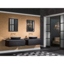 Vannituba VILLEROY & BOCH Artis, mustad sulged, 58 x 38 cm