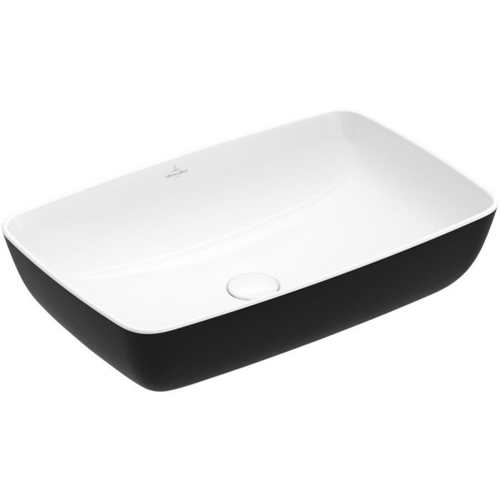 Vannituba VILLEROY & BOCH Artis, mustad sulged, 58 x 38 cm