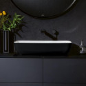 VILLEROY & BOCH Artis sink, black feathers 58 x 38 cm