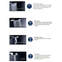 GROHE Euphoria 310 thermostatic bath-shower system with Euphoria 110 handheld shower massage