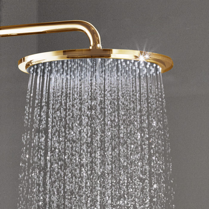 GROHE Euphoria 310 thermostatic bath-shower system with Euphoria 110 handheld shower massage