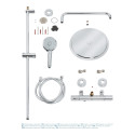 Термостатическая ванно-душевая система GROHE Euphoria 310 с ручным душем Euphoria 110 массаж