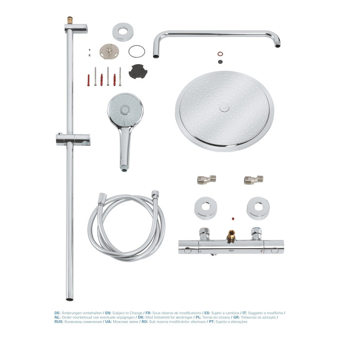 Termostaatiline vann-dušisüsteem GROHE Euphoria 310 koos käsidušiga Euphoria 110 massaaž