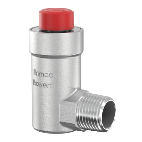 Automaatne reguleerija FLAMCO Flexvent H 1/2", tagasivooluventiilita, nurga all