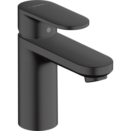 Смеситель для раковины HANSGROHE Vernis Blend 100, черный матовый, 71551670
