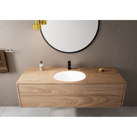 Смеситель для раковины HANSGROHE Vernis Blend 100, черный матовый, 71551670