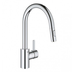 Смеситель для кухни (раковины) с душем GROHE Eurosmart Cosmo, 31481001