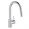 Смеситель для кухни (раковины) с душем GROHE Eurosmart Cosmo, 31481001