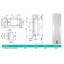 Electric water heater GORENJE 100, FTG 100 SM