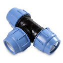 Plastikust kinnitatav kolmik PE torule SAB 90
