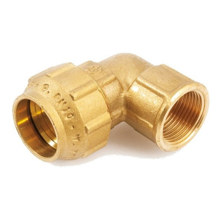 Brass elbow for PE pipe GENERAL DETAILS 40 x 1 1/4"" middle