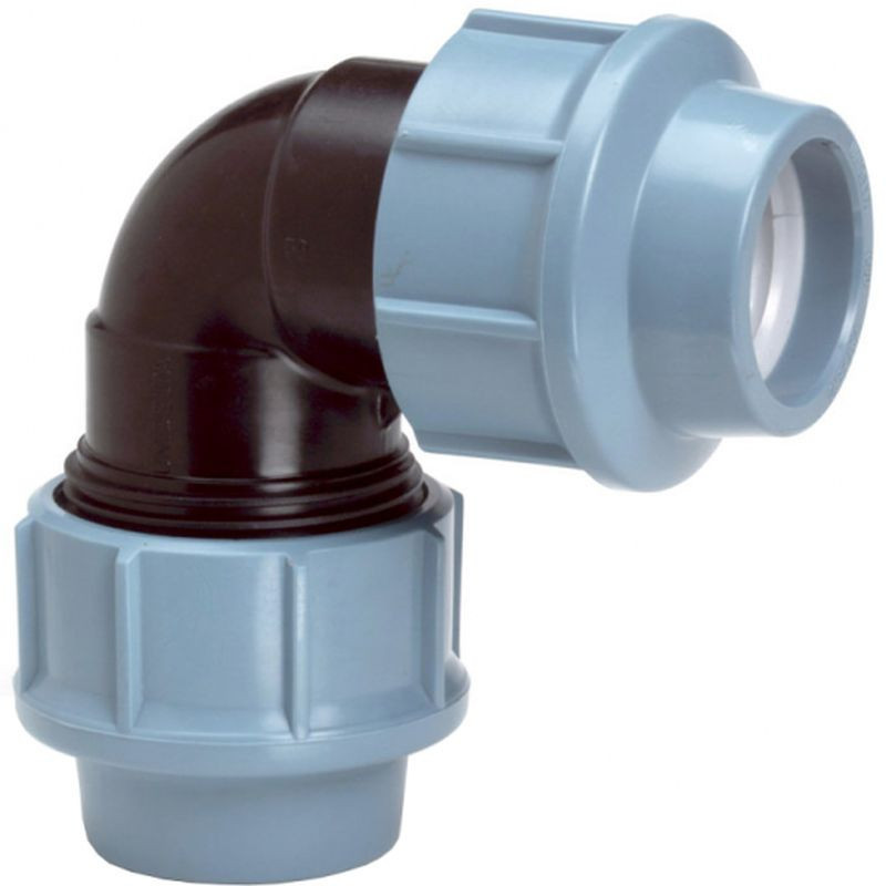 Tightenable plastic joints for the PE pipe