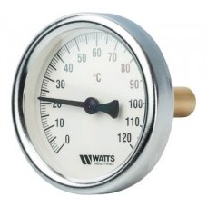 Termomeeter bimetallist WATTS 63 mm, 0-120°C